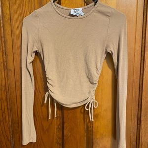 princess polly brown long sleeve top